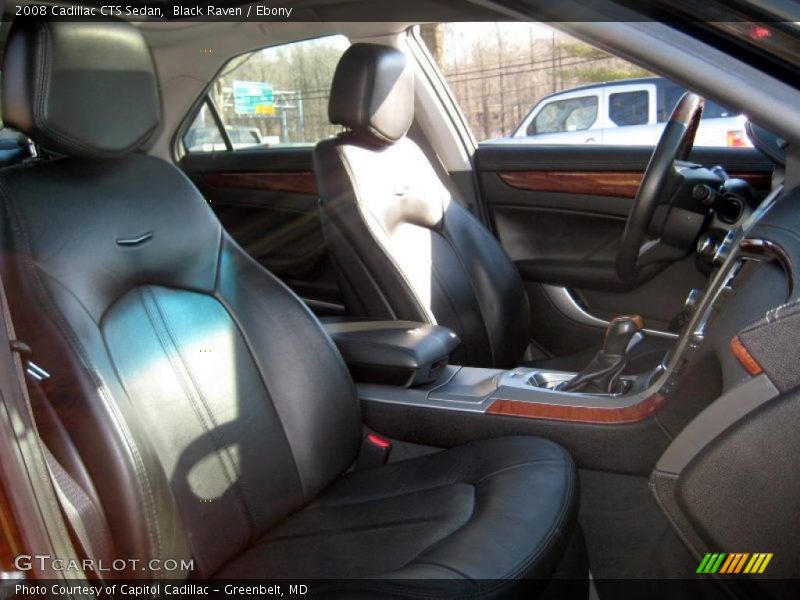 Black Raven / Ebony 2008 Cadillac CTS Sedan