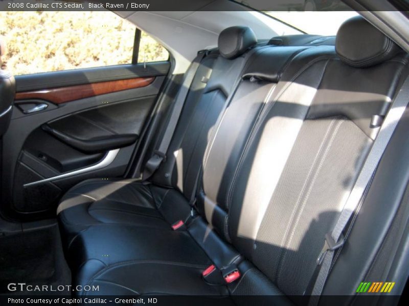 Black Raven / Ebony 2008 Cadillac CTS Sedan