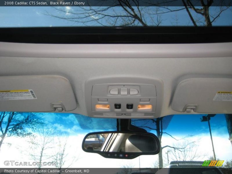 Black Raven / Ebony 2008 Cadillac CTS Sedan
