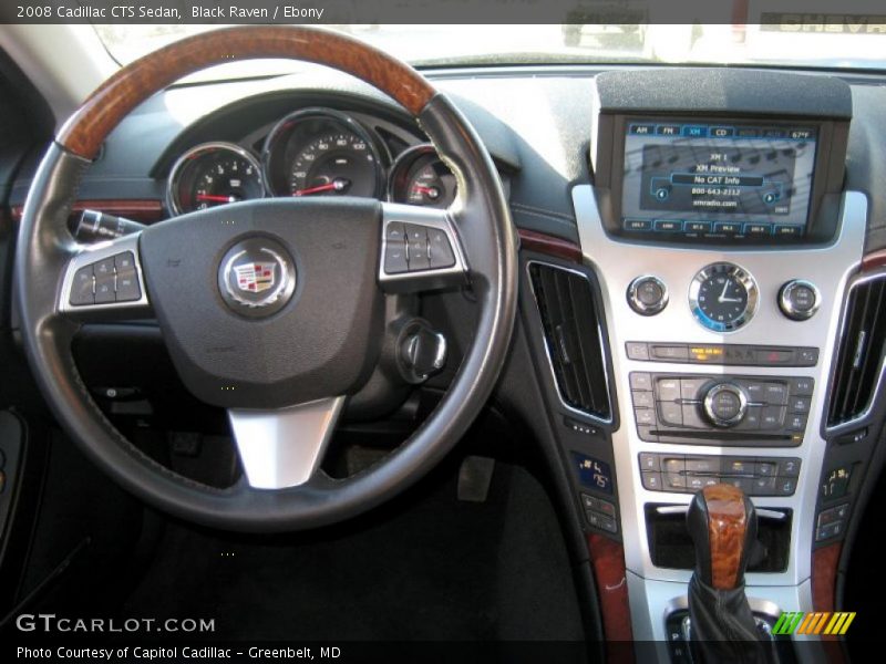 Black Raven / Ebony 2008 Cadillac CTS Sedan