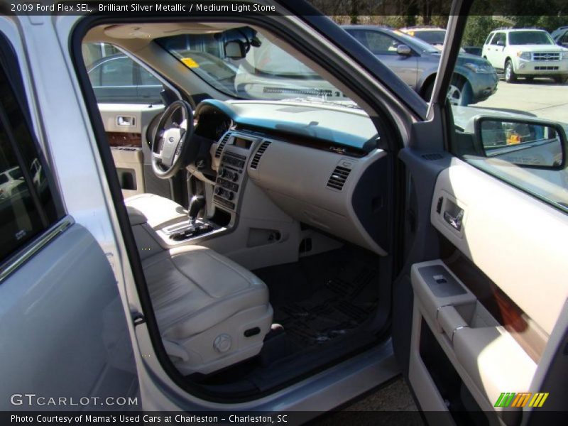 Brilliant Silver Metallic / Medium Light Stone 2009 Ford Flex SEL