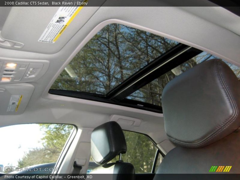 Black Raven / Ebony 2008 Cadillac CTS Sedan