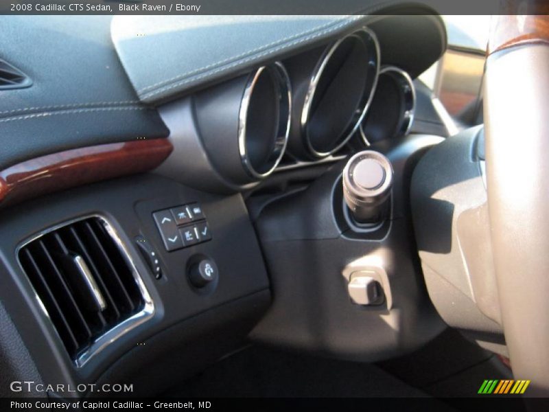 Black Raven / Ebony 2008 Cadillac CTS Sedan