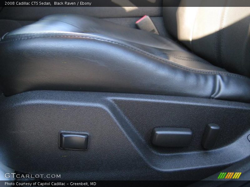 Black Raven / Ebony 2008 Cadillac CTS Sedan
