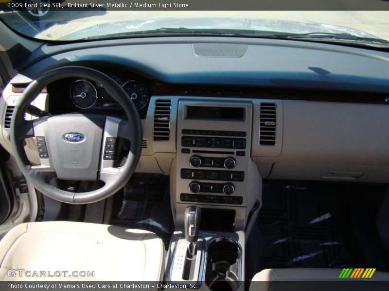 Brilliant Silver Metallic / Medium Light Stone 2009 Ford Flex SEL