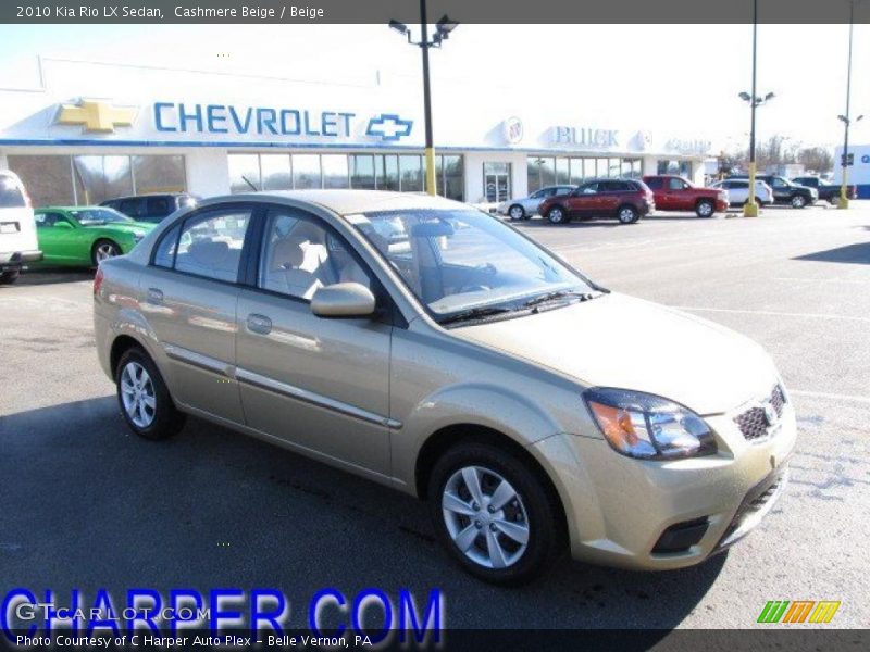 Cashmere Beige / Beige 2010 Kia Rio LX Sedan