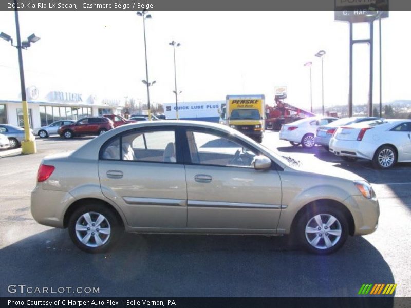 Cashmere Beige / Beige 2010 Kia Rio LX Sedan