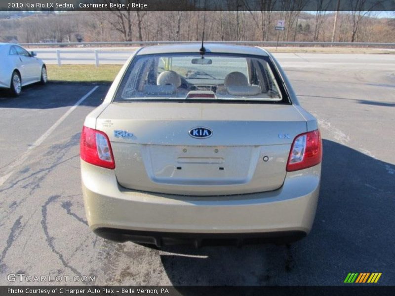 Cashmere Beige / Beige 2010 Kia Rio LX Sedan