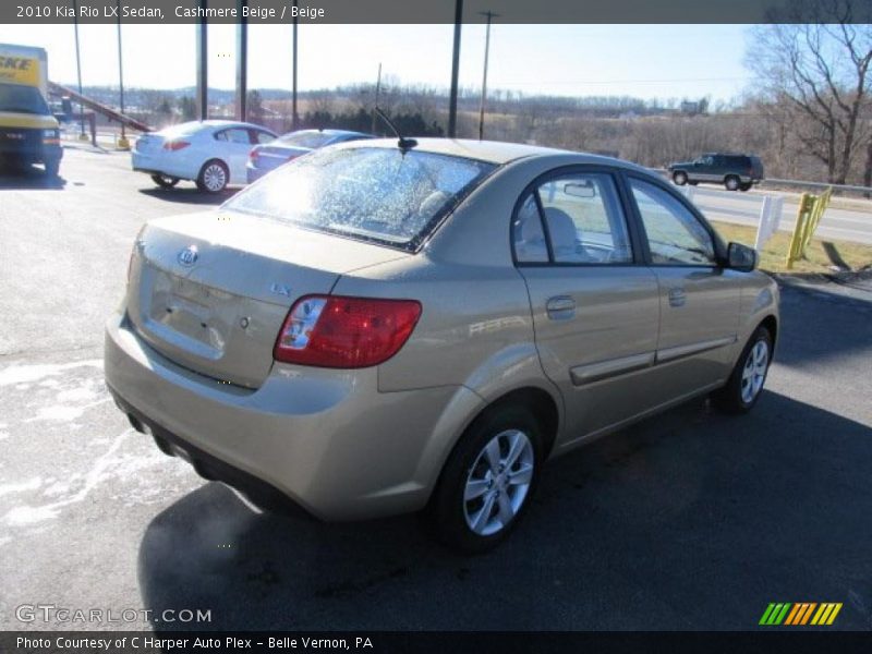 Cashmere Beige / Beige 2010 Kia Rio LX Sedan