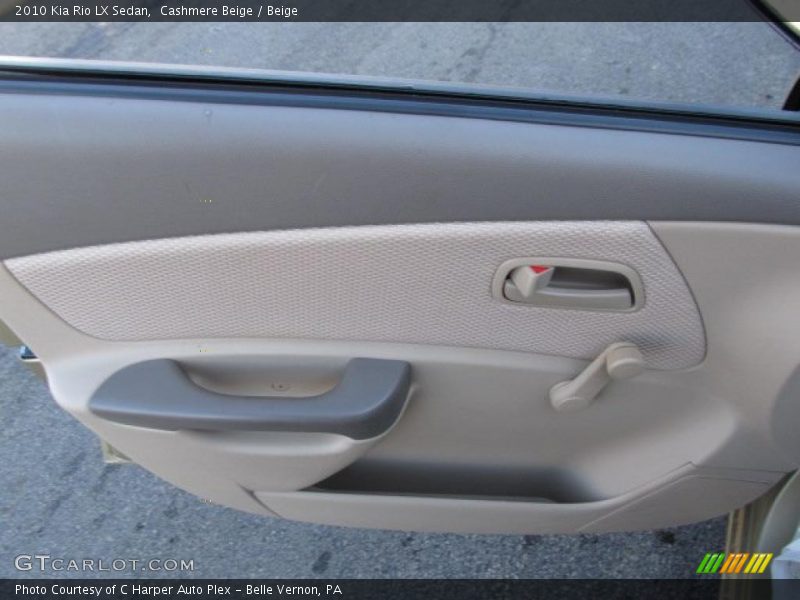 Cashmere Beige / Beige 2010 Kia Rio LX Sedan
