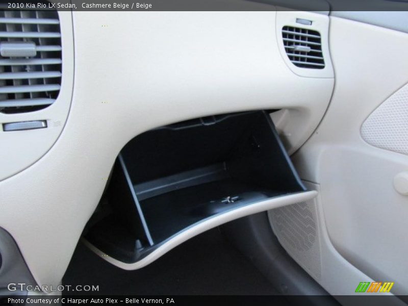 Cashmere Beige / Beige 2010 Kia Rio LX Sedan