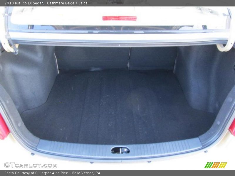  2010 Rio LX Sedan Trunk