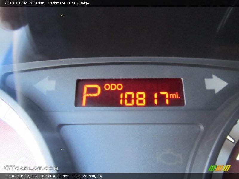 Cashmere Beige / Beige 2010 Kia Rio LX Sedan