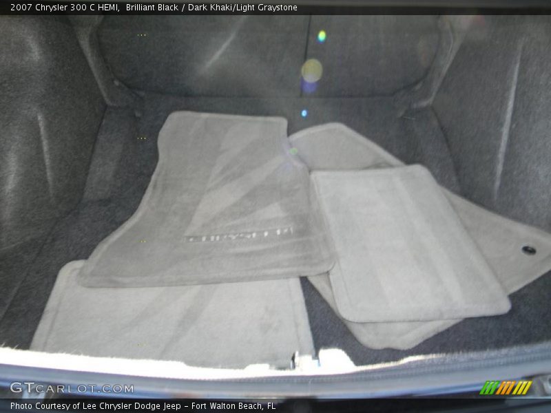 Brilliant Black / Dark Khaki/Light Graystone 2007 Chrysler 300 C HEMI
