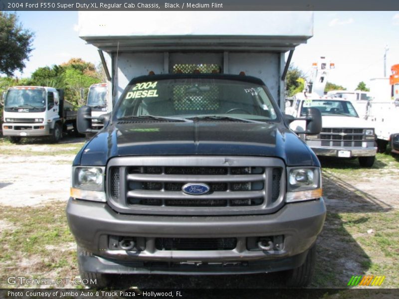 Black / Medium Flint 2004 Ford F550 Super Duty XL Regular Cab Chassis