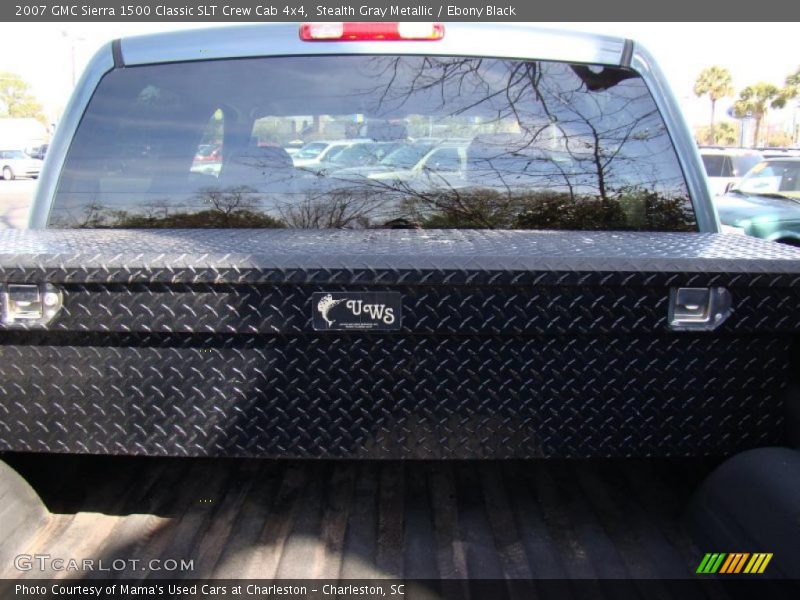 Stealth Gray Metallic / Ebony Black 2007 GMC Sierra 1500 Classic SLT Crew Cab 4x4