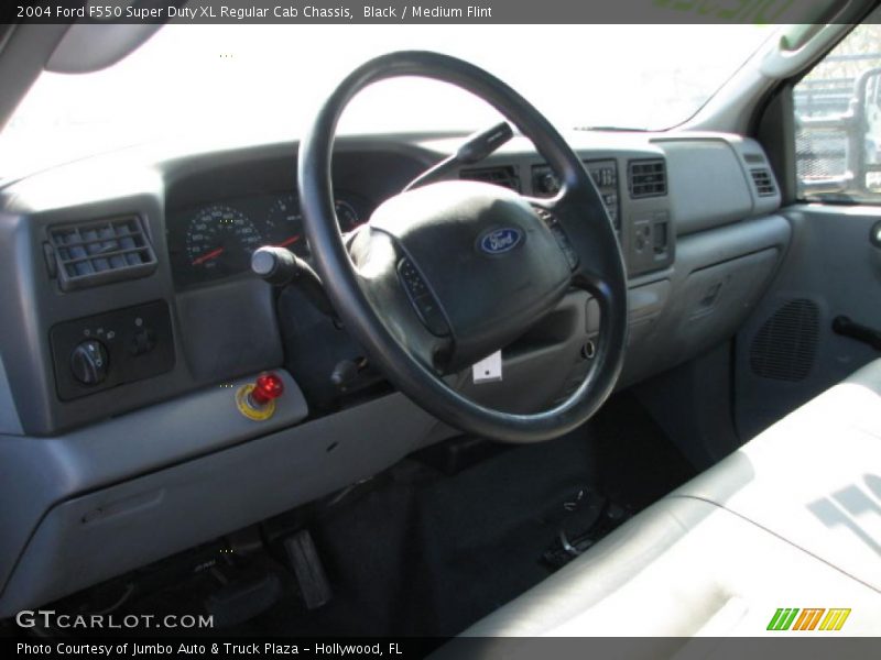 Black / Medium Flint 2004 Ford F550 Super Duty XL Regular Cab Chassis