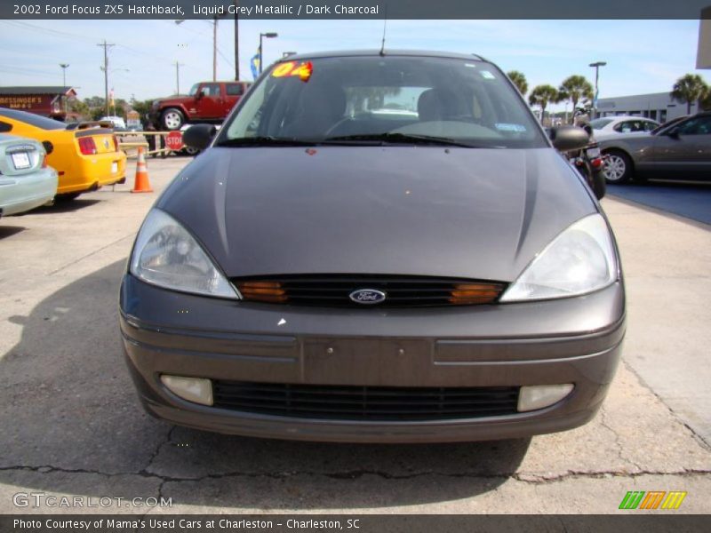 Liquid Grey Metallic / Dark Charcoal 2002 Ford Focus ZX5 Hatchback
