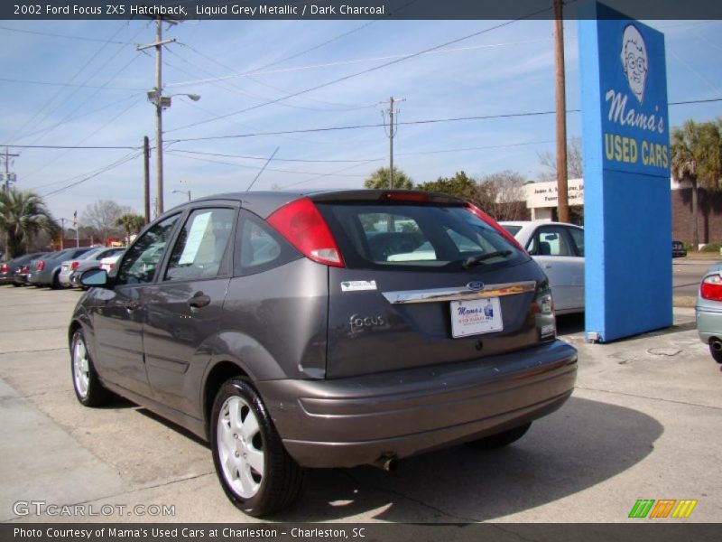 Liquid Grey Metallic / Dark Charcoal 2002 Ford Focus ZX5 Hatchback