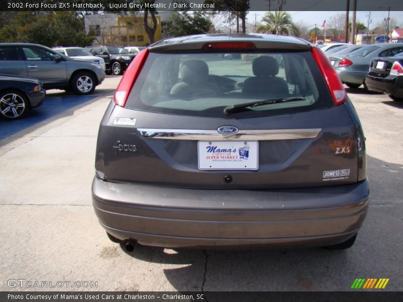 Liquid Grey Metallic / Dark Charcoal 2002 Ford Focus ZX5 Hatchback