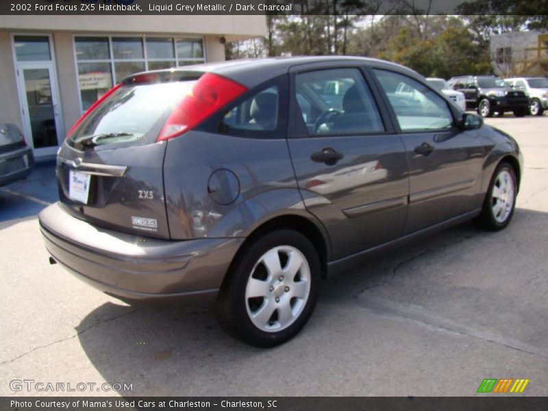 Liquid Grey Metallic / Dark Charcoal 2002 Ford Focus ZX5 Hatchback