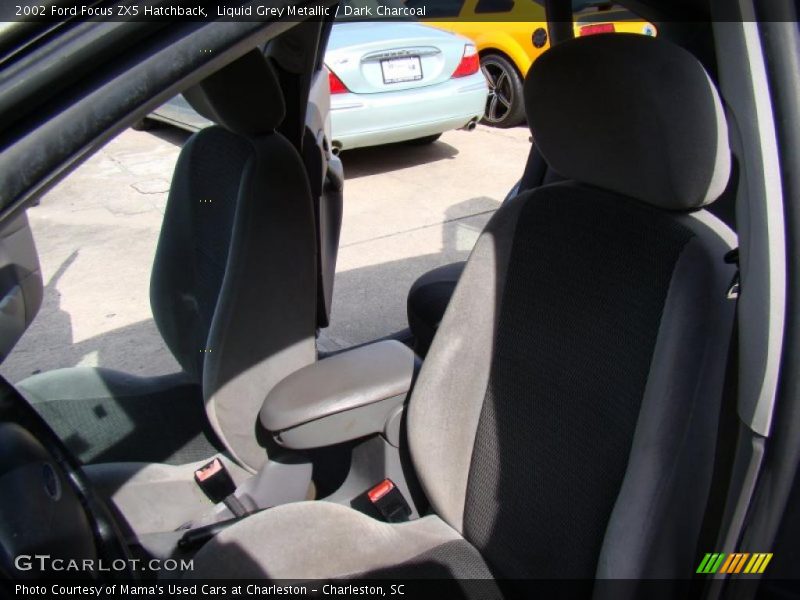 Liquid Grey Metallic / Dark Charcoal 2002 Ford Focus ZX5 Hatchback