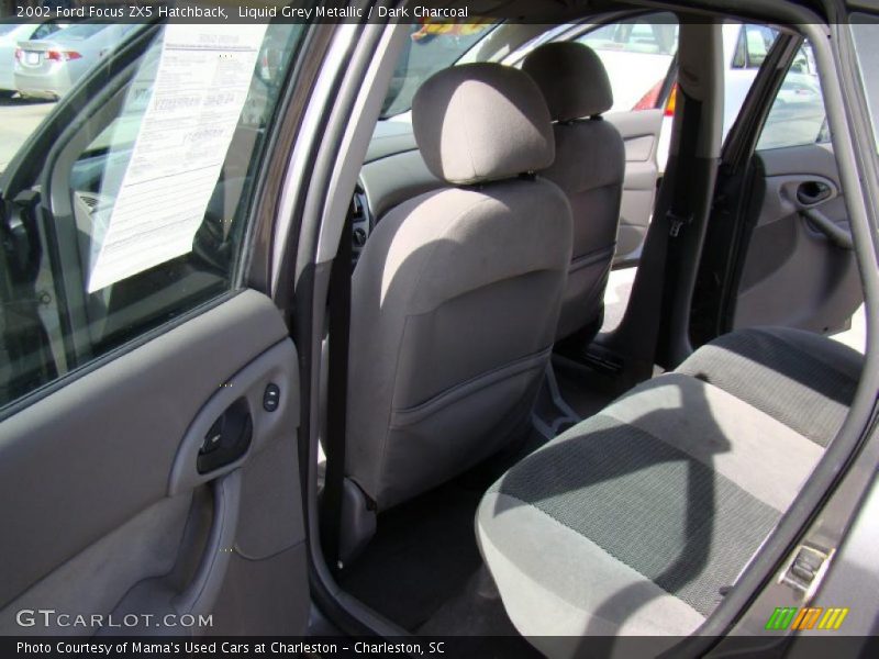 Liquid Grey Metallic / Dark Charcoal 2002 Ford Focus ZX5 Hatchback