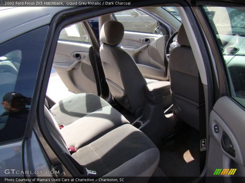 Liquid Grey Metallic / Dark Charcoal 2002 Ford Focus ZX5 Hatchback