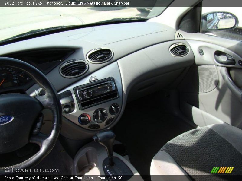 Liquid Grey Metallic / Dark Charcoal 2002 Ford Focus ZX5 Hatchback