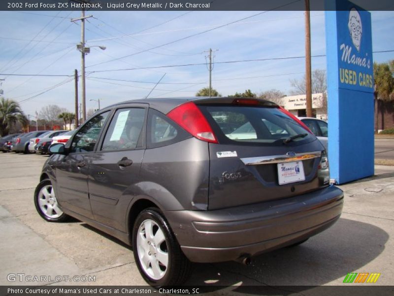 Liquid Grey Metallic / Dark Charcoal 2002 Ford Focus ZX5 Hatchback