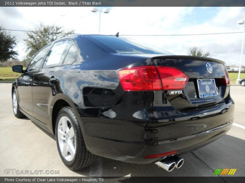Black / Titan Black 2011 Volkswagen Jetta TDI Sedan