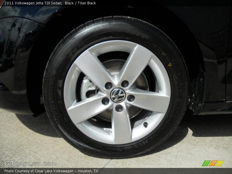 Black / Titan Black 2011 Volkswagen Jetta TDI Sedan