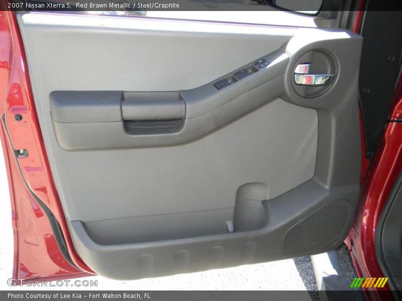 Red Brawn Metallic / Steel/Graphite 2007 Nissan Xterra S