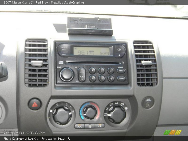 Red Brawn Metallic / Steel/Graphite 2007 Nissan Xterra S
