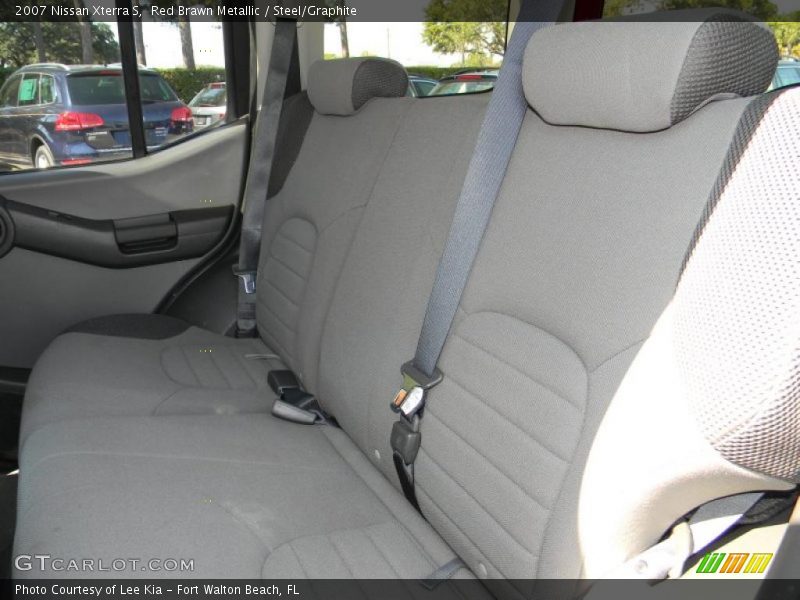 Red Brawn Metallic / Steel/Graphite 2007 Nissan Xterra S