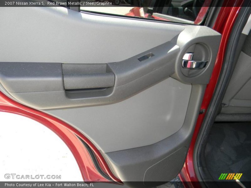 Red Brawn Metallic / Steel/Graphite 2007 Nissan Xterra S