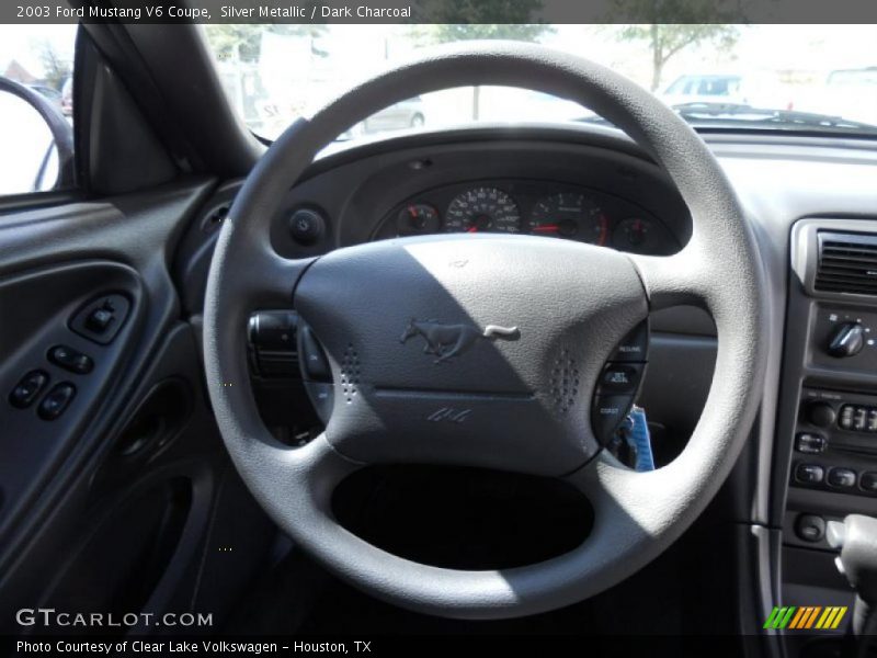  2003 Mustang V6 Coupe Steering Wheel