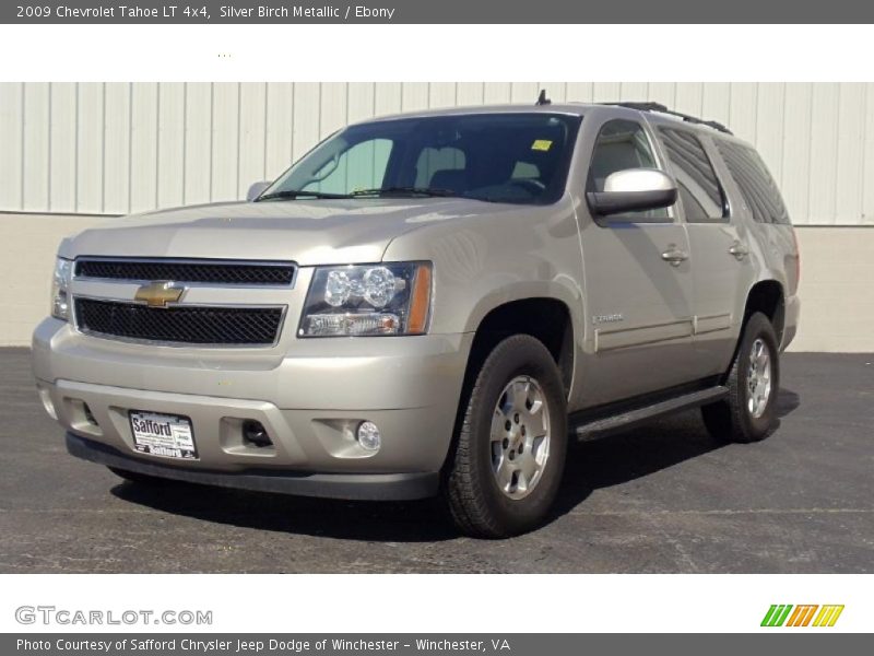 Silver Birch Metallic / Ebony 2009 Chevrolet Tahoe LT 4x4