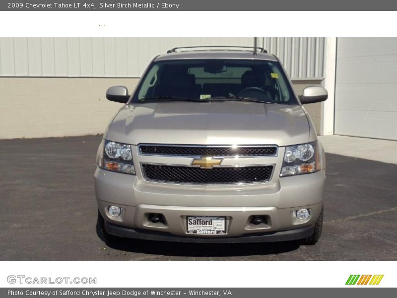 Silver Birch Metallic / Ebony 2009 Chevrolet Tahoe LT 4x4