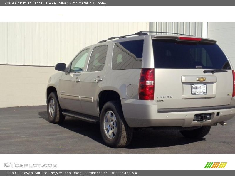 Silver Birch Metallic / Ebony 2009 Chevrolet Tahoe LT 4x4