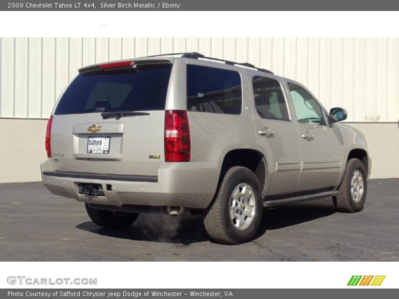 Silver Birch Metallic / Ebony 2009 Chevrolet Tahoe LT 4x4