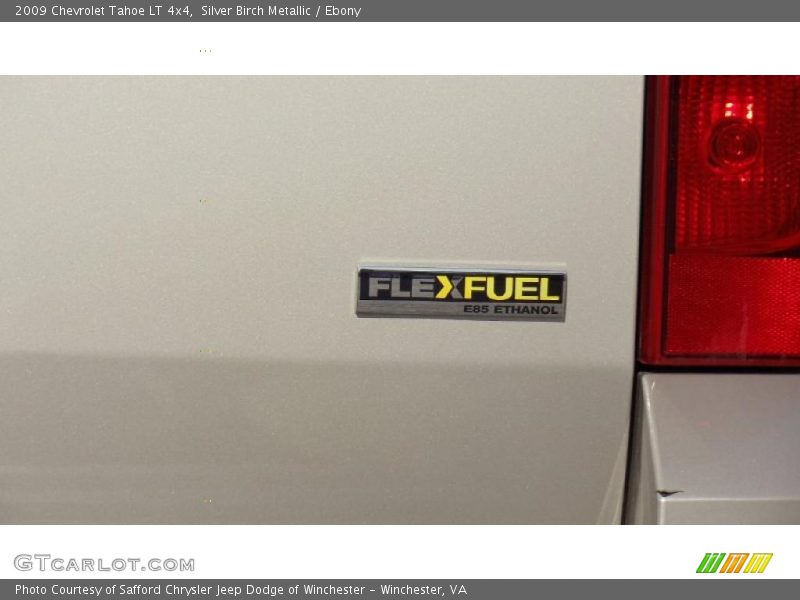 Silver Birch Metallic / Ebony 2009 Chevrolet Tahoe LT 4x4