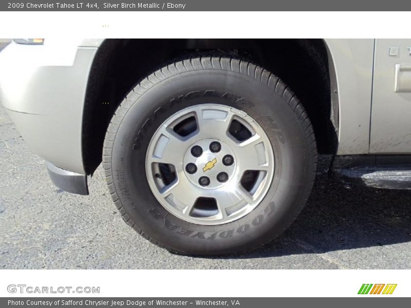 Silver Birch Metallic / Ebony 2009 Chevrolet Tahoe LT 4x4