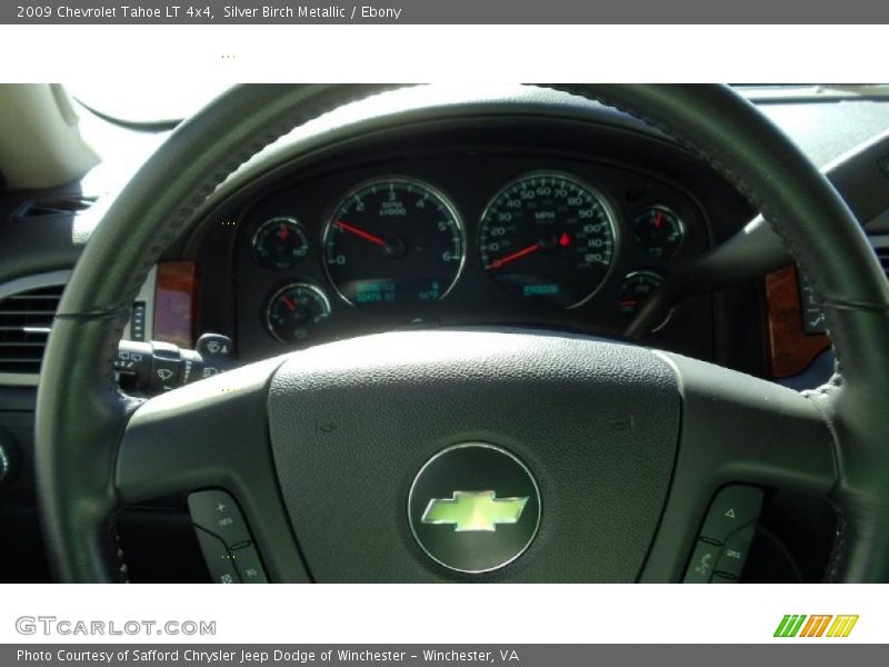 Silver Birch Metallic / Ebony 2009 Chevrolet Tahoe LT 4x4
