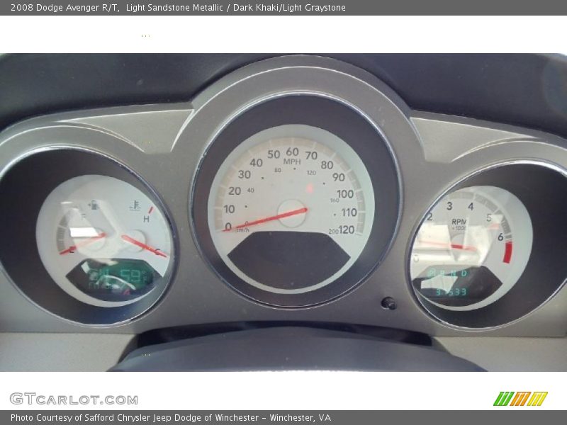  2008 Avenger R/T R/T Gauges