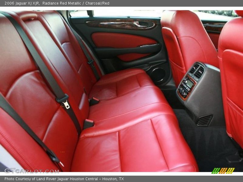  2006 XJ XJR Charcoal/Red Interior