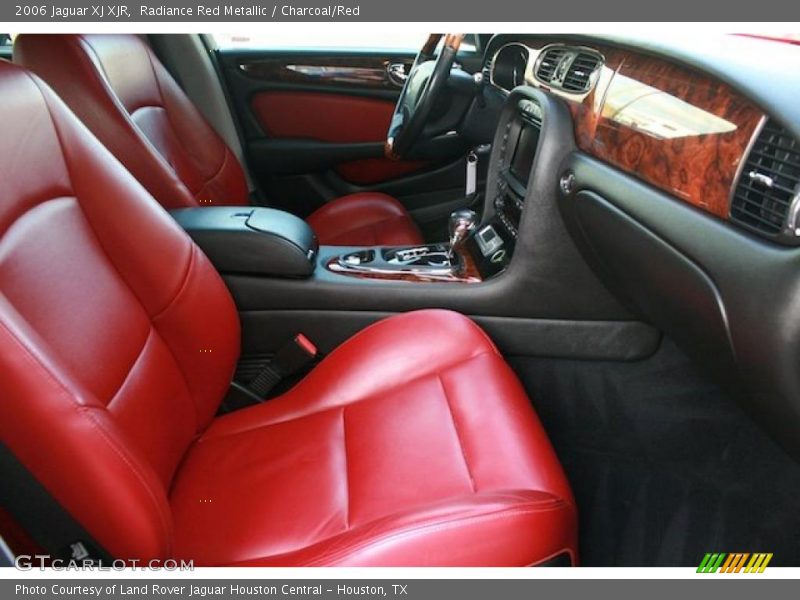  2006 XJ XJR Charcoal/Red Interior