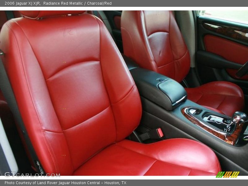  2006 XJ XJR Charcoal/Red Interior