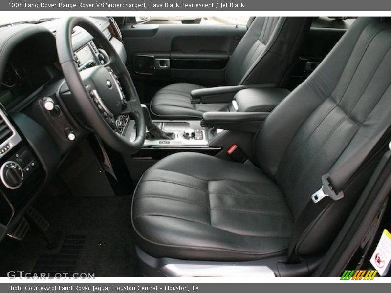 Java Black Pearlescent / Jet Black 2008 Land Rover Range Rover V8 Supercharged