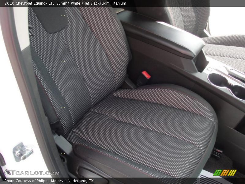 Summit White / Jet Black/Light Titanium 2010 Chevrolet Equinox LT